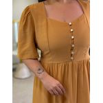 Vestido Plus Sofia Caramelo