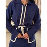 Conjunto Sara Azul Marinho