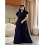 Vestido Liz Plus Azul Marinho