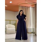 Vestido Liz Plus Azul Marinho