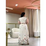 Vestido Plus Tayla Cru Linho