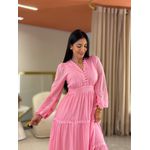 Vestido Silmara Rosa