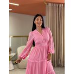 Vestido Silmara Rosa