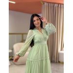 Vestido Silmara Verde Menta