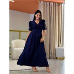 Vestido Lavinia Azul Marinho