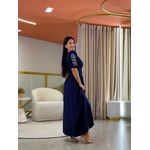 Vestido Lavinia Azul Marinho