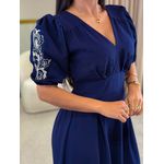 Vestido Lavinia Azul Marinho