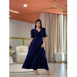 Vestido Lavinia Azul Marinho