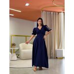 Vestido Lavinia Azul Marinho