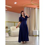 Vestido Lavinia Azul Marinho