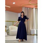 Vestido Lavinia Azul Marinho