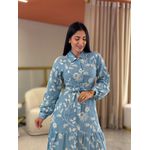 Vestido Valentina Azul Bebe
