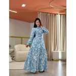 Vestido Valentina Azul Bebe