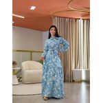 Vestido Valentina Azul Bebe