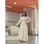 Vestido Valentina Creme