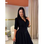 Vestido Mila Preto