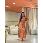 Vestido Mari Terracota