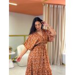 Vestido Mari Terracota
