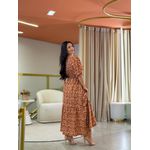 Vestido Mari Terracota