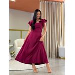 Vestido Ane Marsala