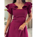 Vestido Ane Marsala
