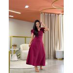 Vestido Ane Marsala