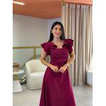 Vestido Ane Marsala