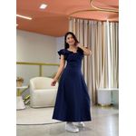 Vestido Ane Azul Marinho