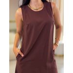 Vestido Diana Marrom