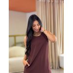 Vestido Diana Marrom