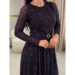 Vestido Lina Preto