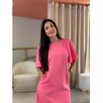 Vestido Thaline Rosa Chiclete