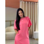 Vestido Thaline Rosa Chiclete