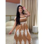 Vestido Carol Nude
