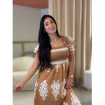 Vestido Carol Nude