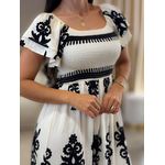 Vestido Carol Off White