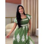Vestido Carol Verde