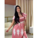 Vestido Carol Rosa