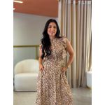 Vestido Mel Nude Floral