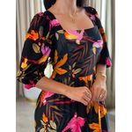 Vestido Clarice Preto Tucano