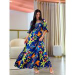 Vestido Clarice Azul Tucano