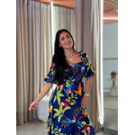 Vestido Clarice Azul Tucano