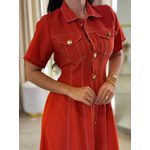Vestido Tamara Terracota