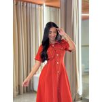 Vestido Tamara Terracota