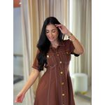 Vestido Tamara Marrom