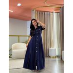 Vestido Tamara Azul Marinho