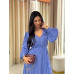 Vestido Taina Azul