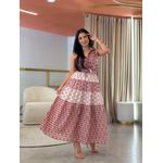 Vestido Flora Rose E Off White