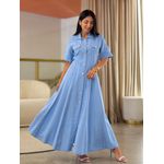 Vestido Maite Azul Bebe