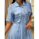 Vestido Maite Azul Bebe